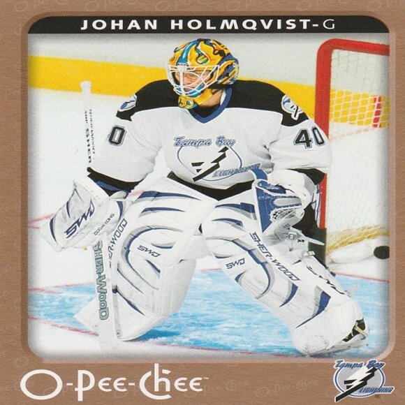 Johan Holmqvist - Tampa Bay Lightning Hockey Card Collection - Picture 3 of 4
